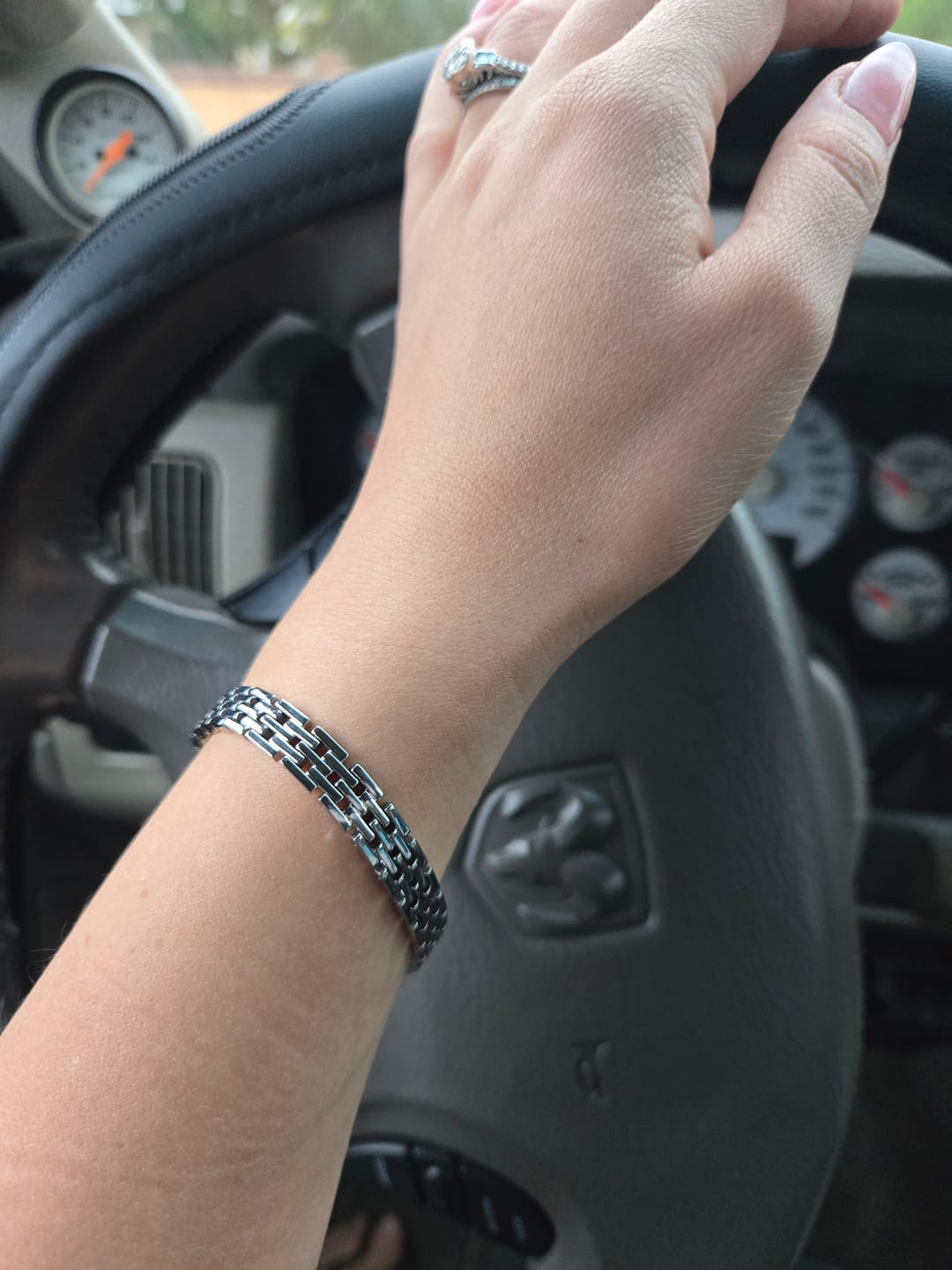 Customer photo review of Milan Bracelet - Silver