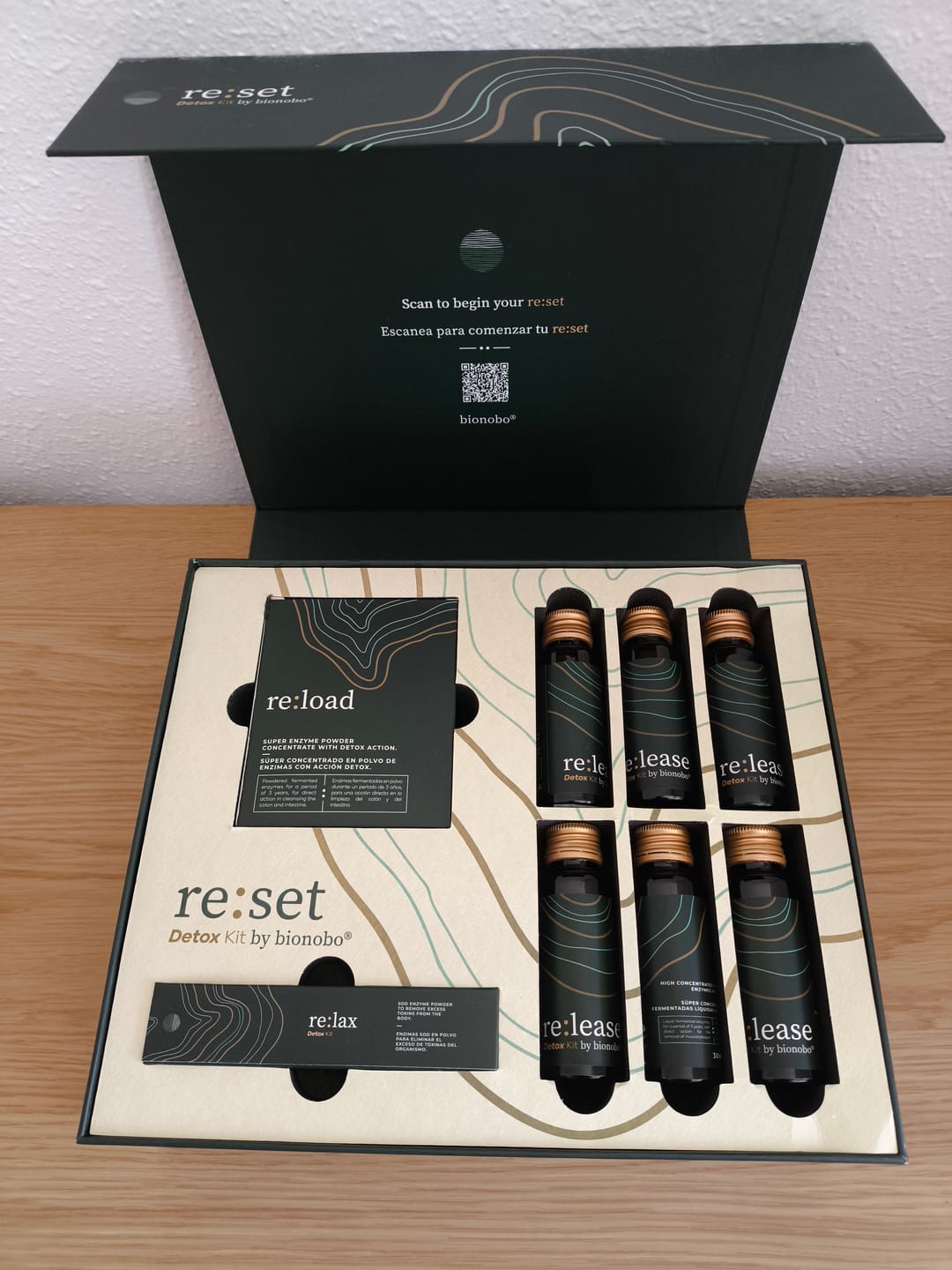 Customer photo review of re:set® deep detox kit