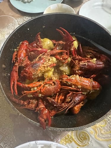 Customer photo review of Whole Raw Crawfish 1KG