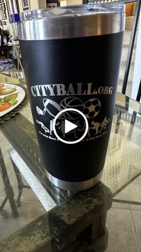 Customer video review of 20oz Tumblers