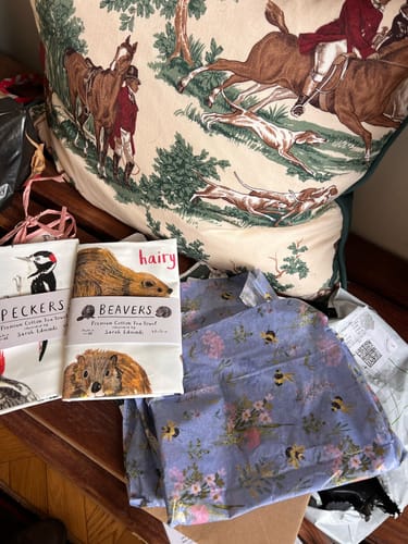 Customer photo review of Beavers Cotton Tea Towel