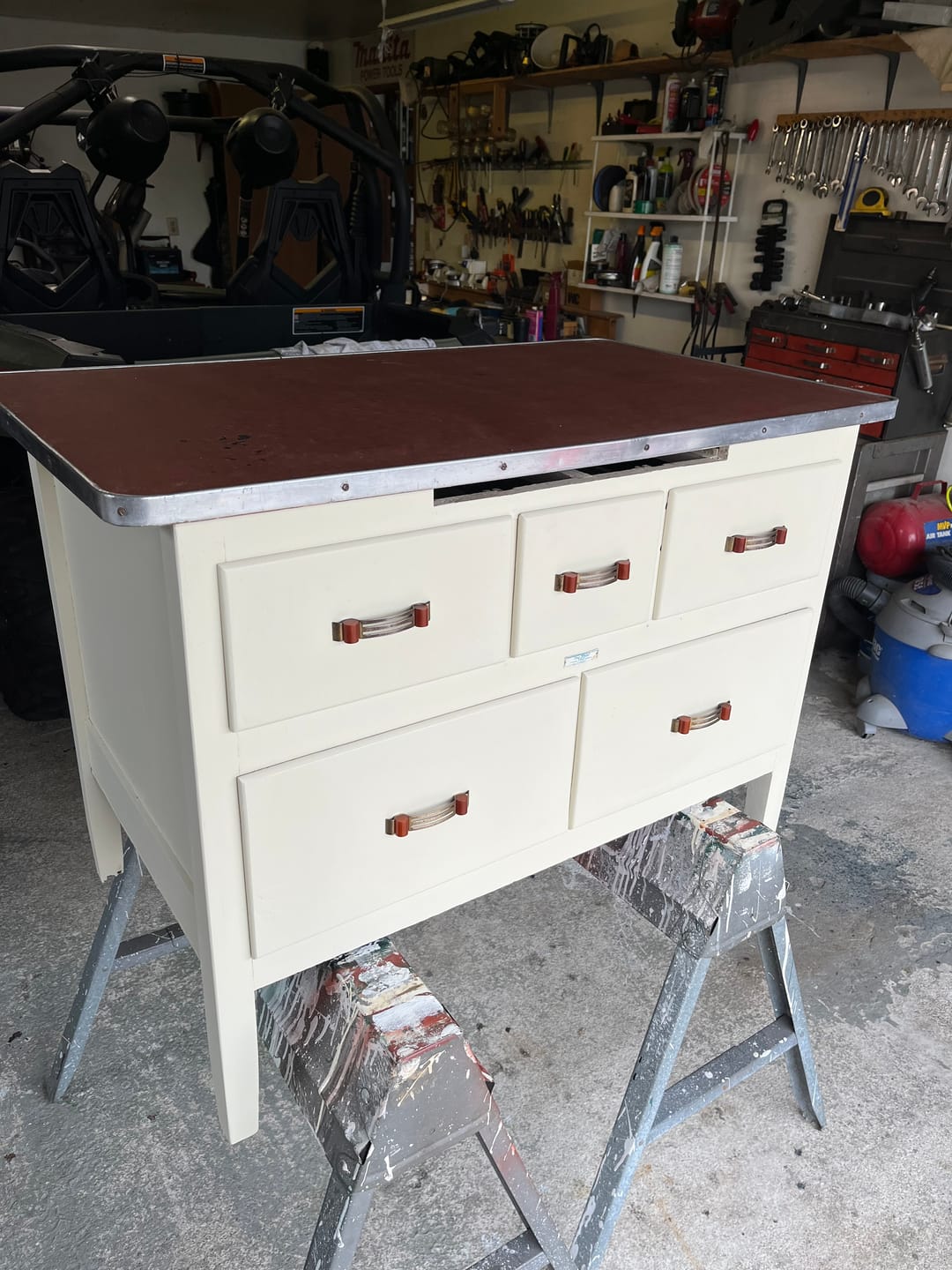 Customer photo review of One Step Paint - Almond Daze