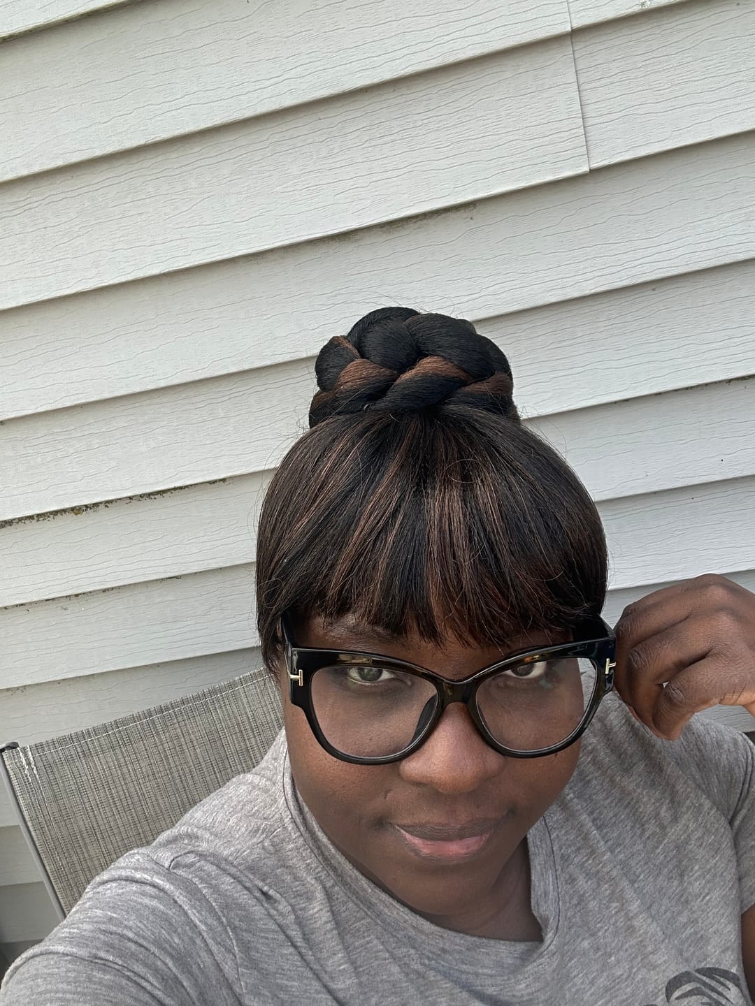 Customer photo review of Sensationnel Instant Bun with Bang - GIA