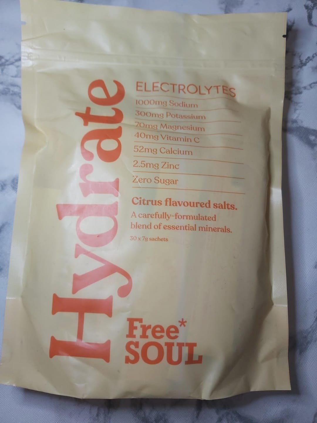 Customer photo review of Free Soul Hydrate