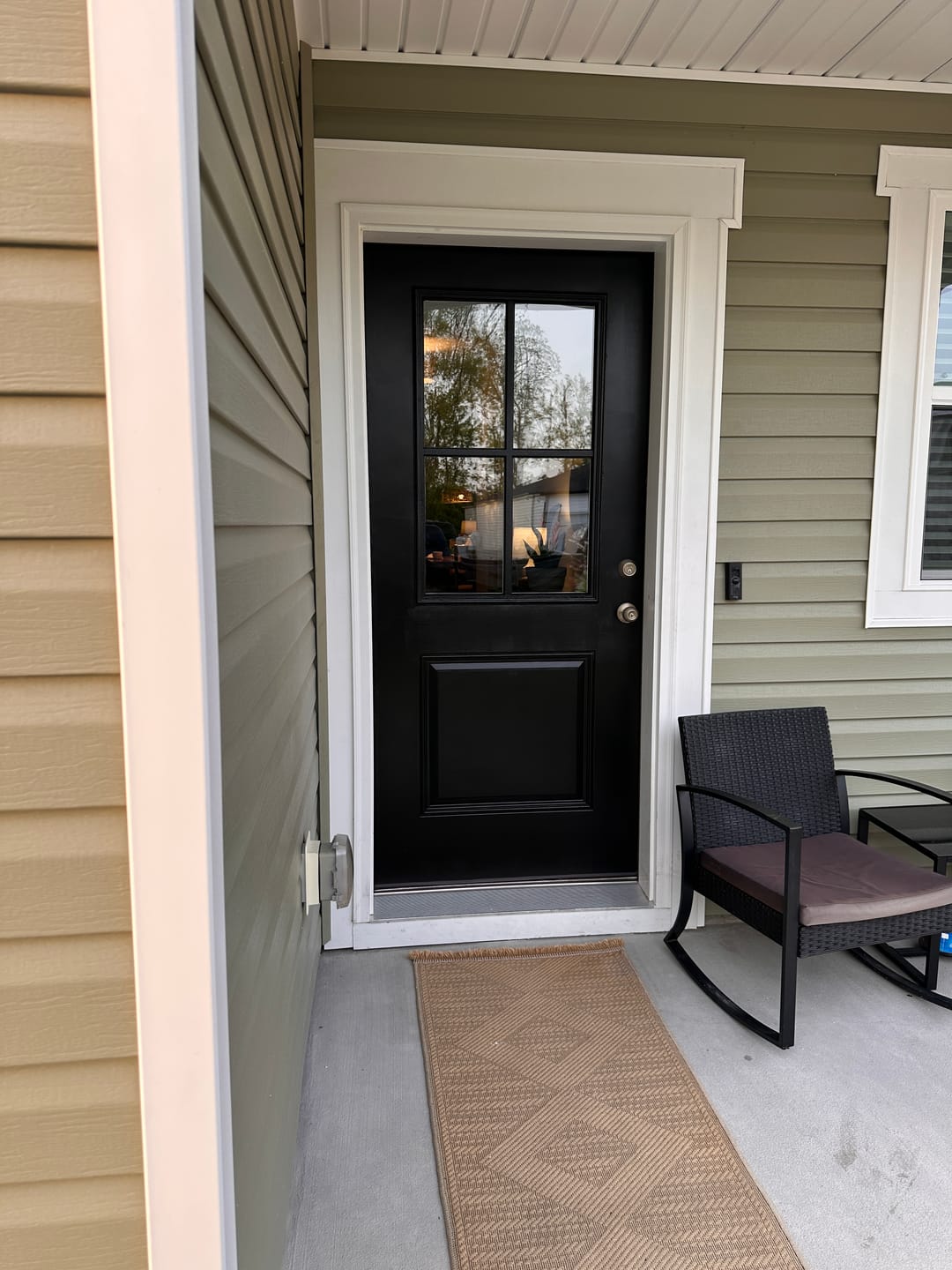 Customer photo review of Clear 4 Lite Glass and Frame Kit (Half Lite)