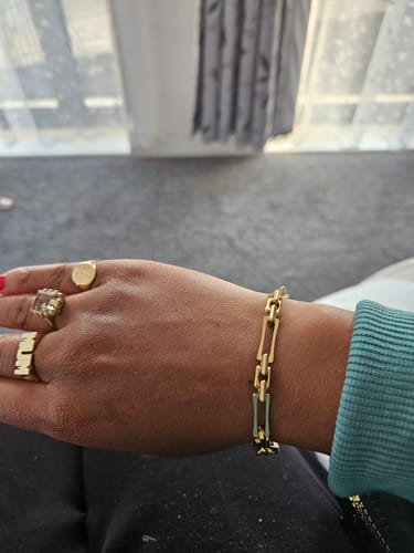 Customer photo review of The Lovers Chain Bracelet