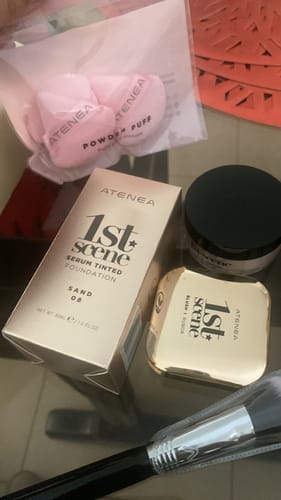 Customer photo review of TINTA DE MAQUILLAJE | SERUM TINTED