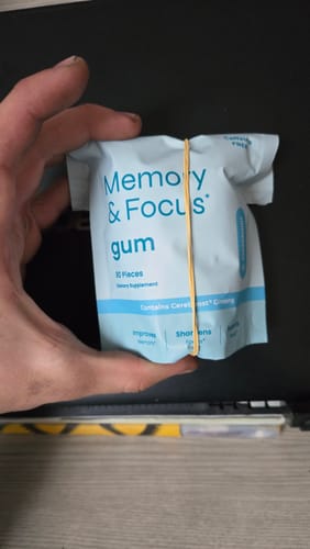 Customer photo review of Memory & Focus Gum