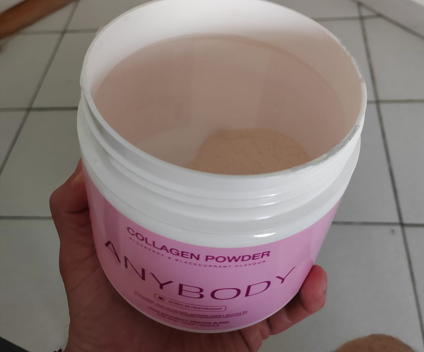 Customer photo review of Anybody Collagen Powder 265g