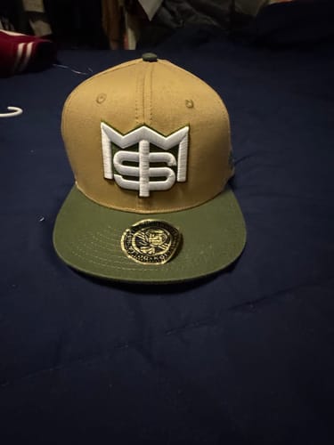 Customer photo review of M$M - Khaki Snapback Cap