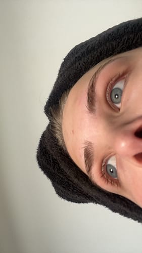 Customer photo review of Lash Growth Serum