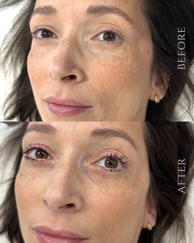 Customer photo review of 6-WEEK LASH LIFT ONLINE COURSE