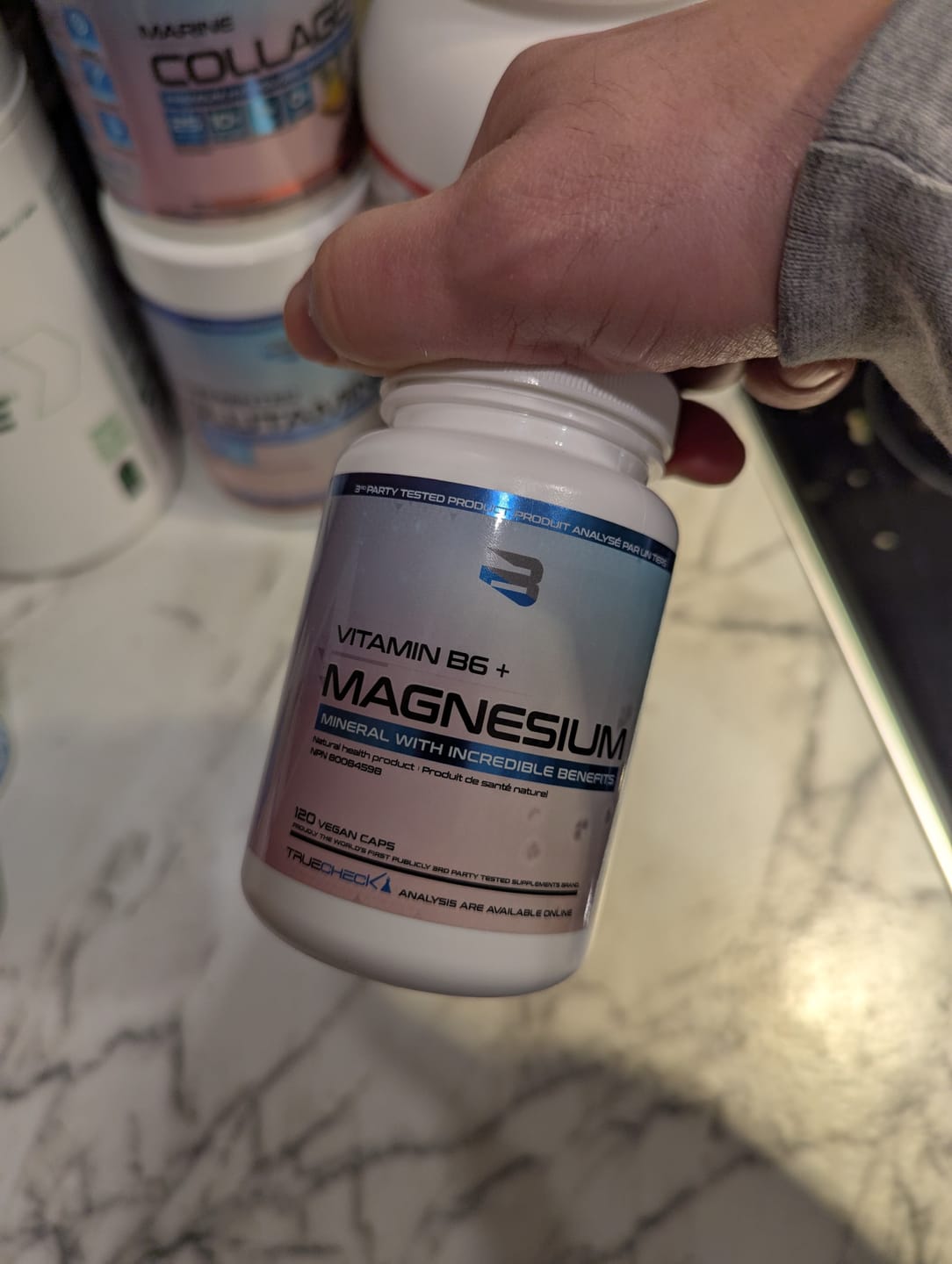 Customer photo review of Magnesium + B6