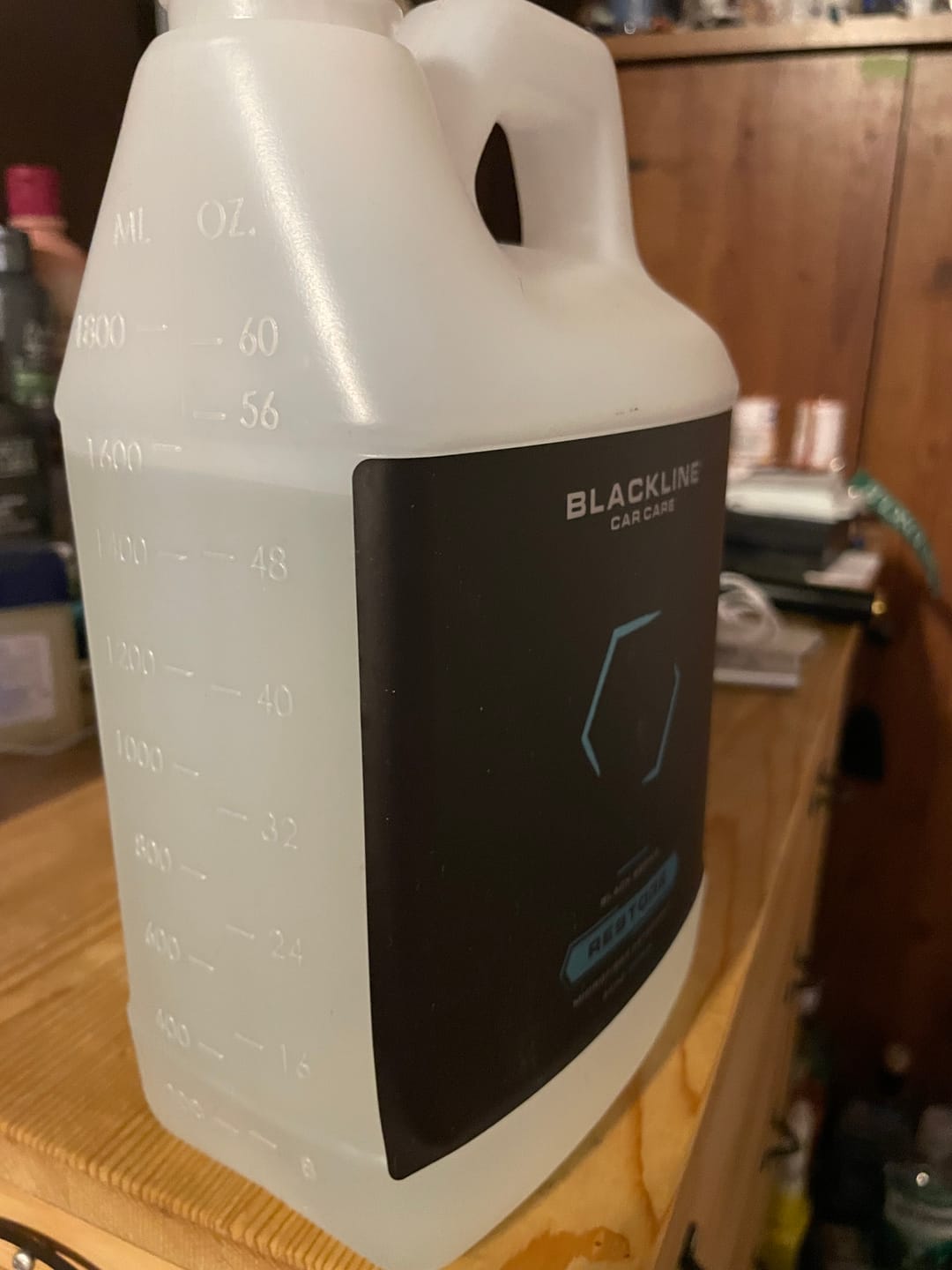 Customer photo review of BLACKLINE® RESTORE MICROFIBER DETERGENT