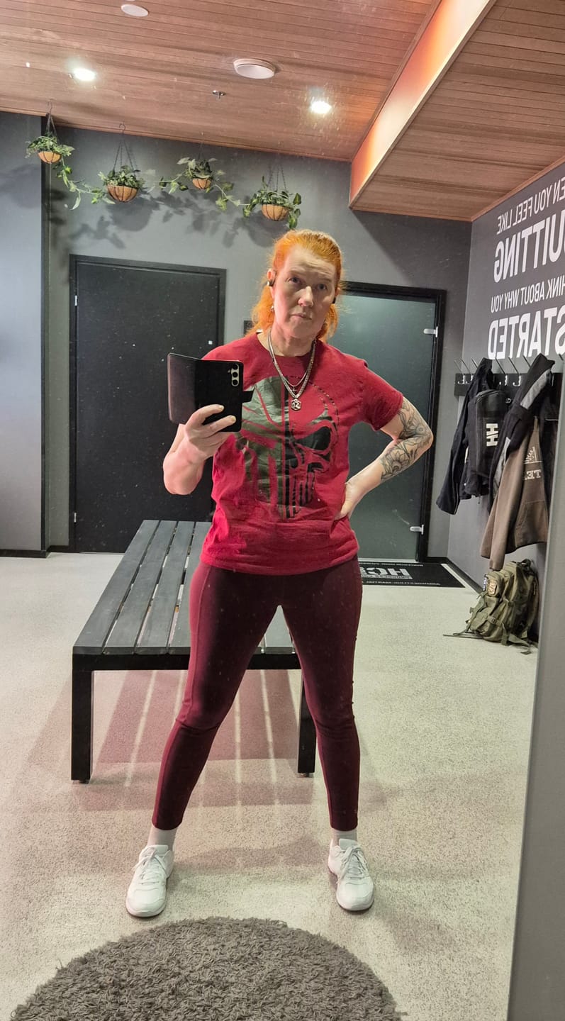 Customer photo review of Military skull t-shirt