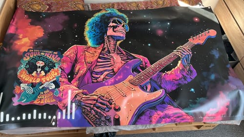 Customer photo review of Banner inkl. Druck