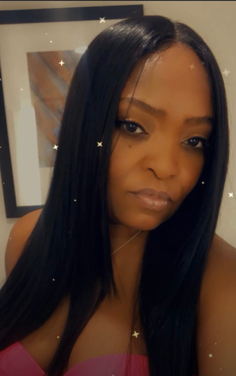 Customer photo review of Sensationnel Cloud 9 What Lace Glueless Swiss HD Lace Front Wig - JANELLE