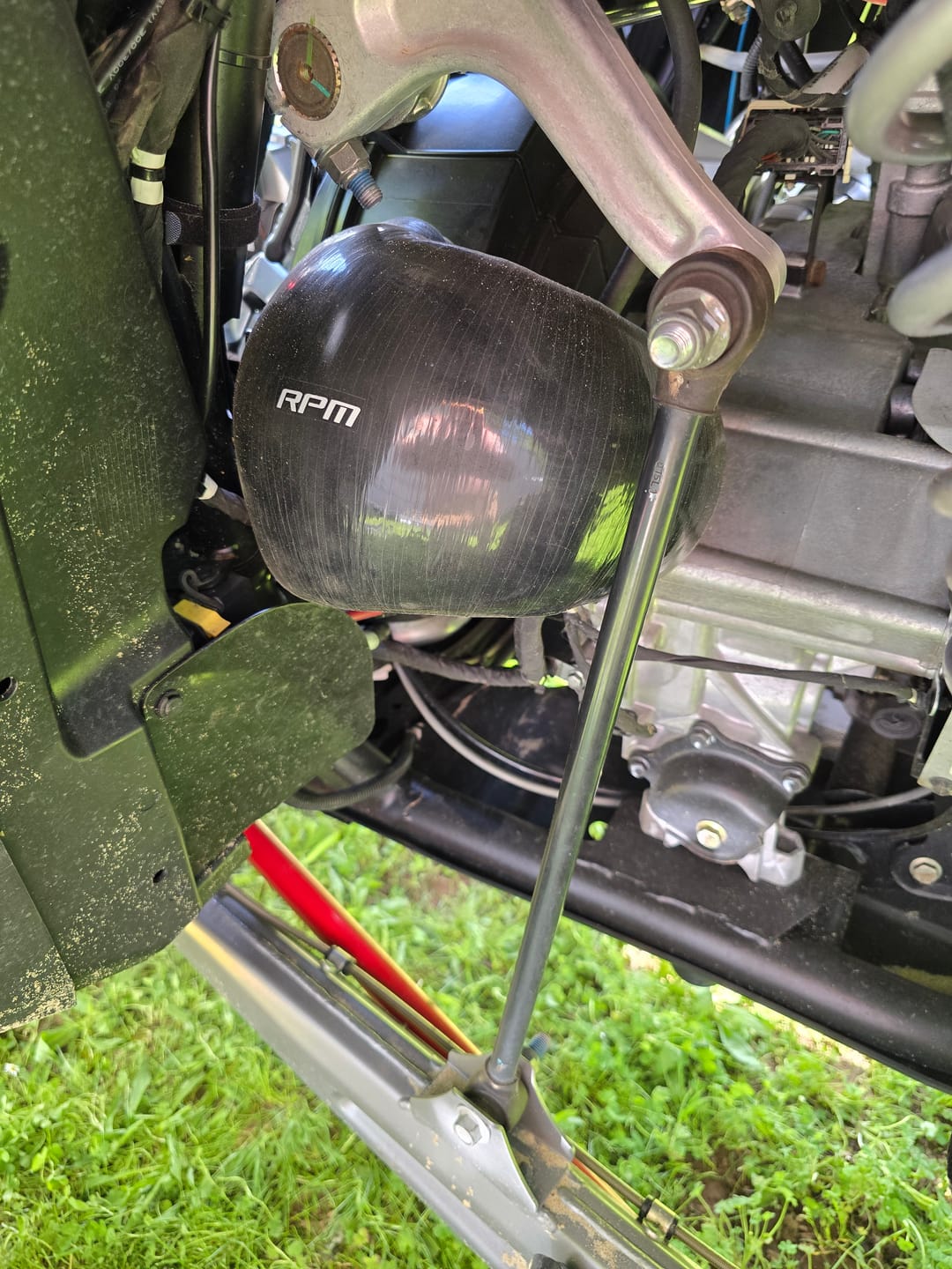 Customer photo review of RPM Pro R "SHORTY" Reduced Height Silicone Clutch Exhaust Vent Silicone
