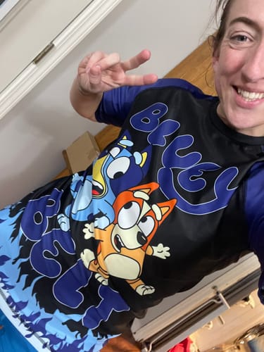 Customer photo review of Bluewave Premium Bjj Rash Guard For Men/Women