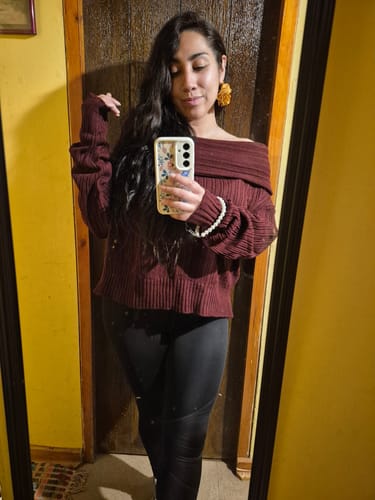 Customer photo review of SWEATER LINA BURDEO