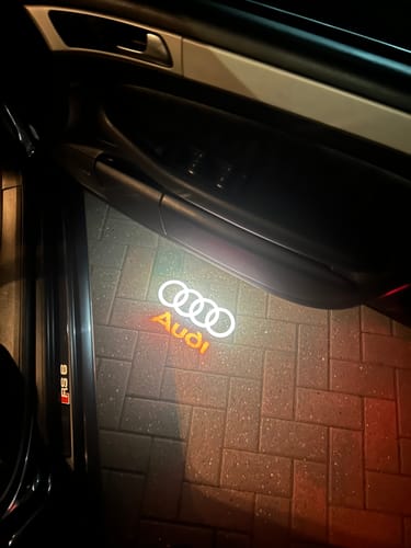 Customer photo review of AUDI DOOR LIGHTS