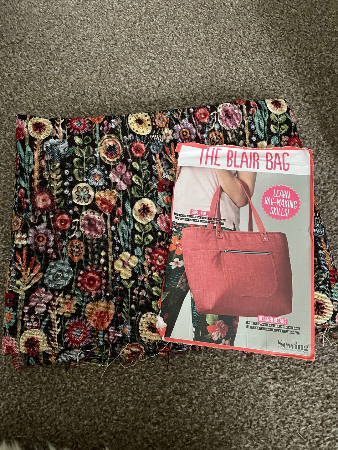 Customer photo review of Kew Gardens Tapestry Fabric