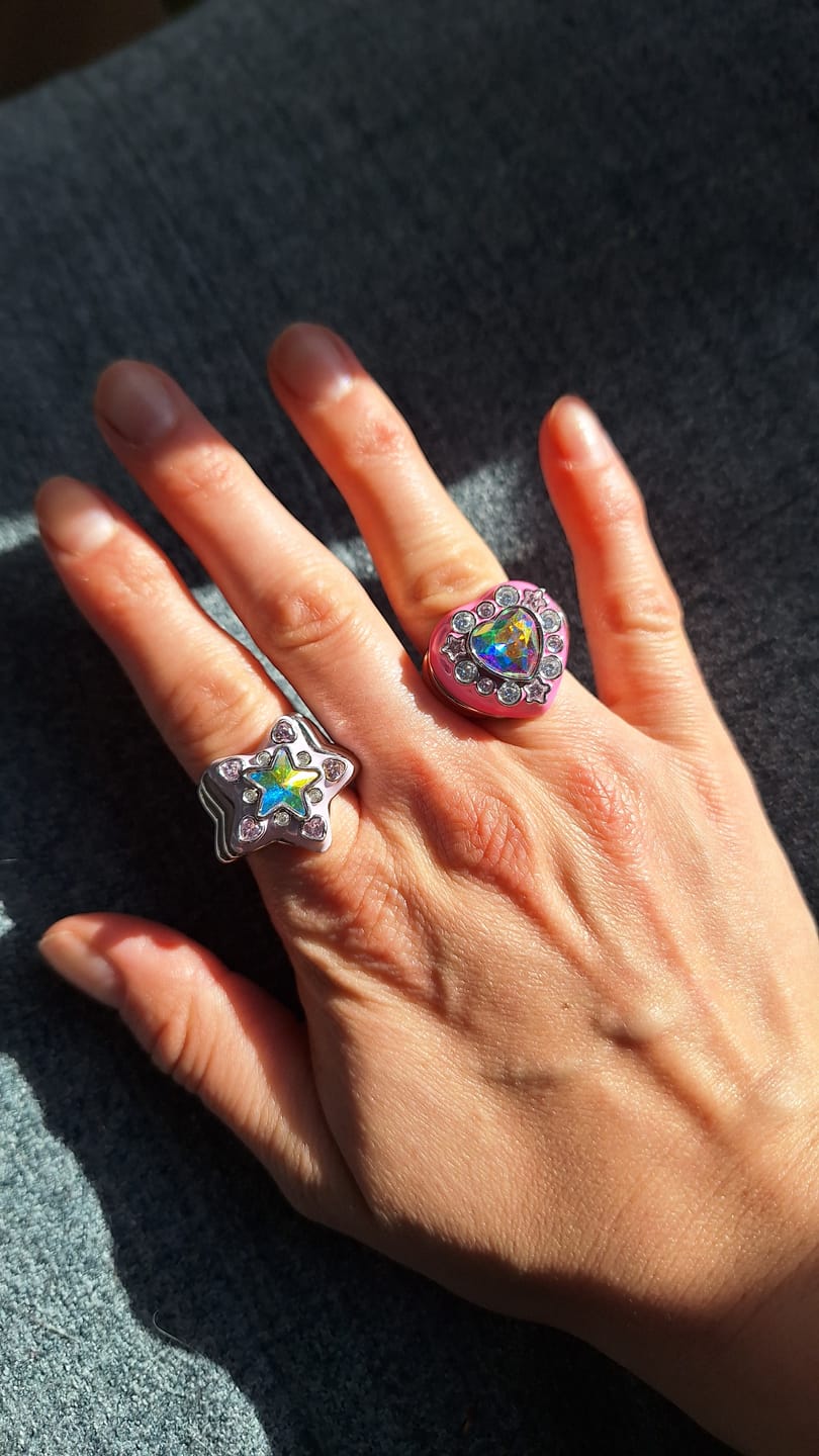 Customer photo review of Cosmic Girl Silver