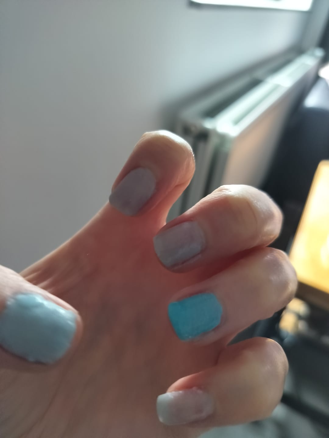Customer photo review of Natural Pink Dipping Powder