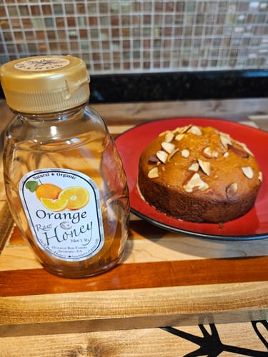 Customer photo review of Orange Infused Honey