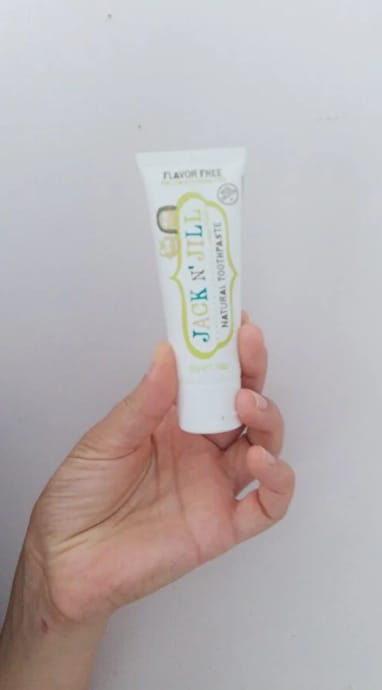 Customer photo review of Jack N'Jill Doğal Diş Macunu Aromasız 50g (Kasada Ekstra %15 İndirim)