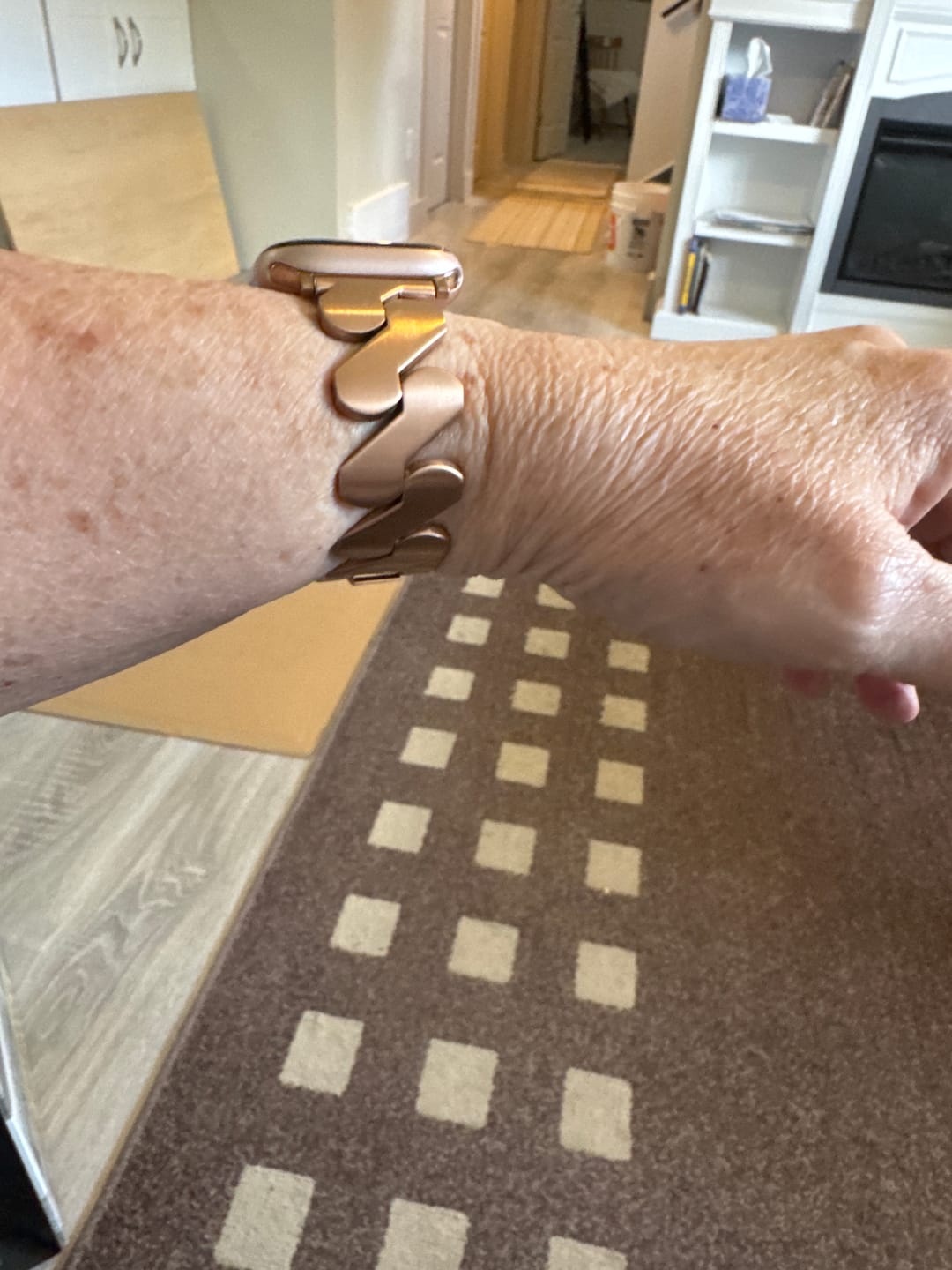 Customer photo review of Electra Stainless Strap
