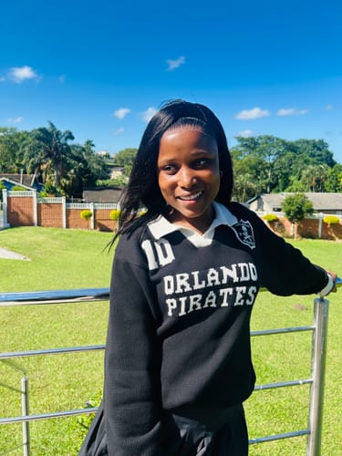 Customer photo review of Orlando Pirates Knitted LS Jersey-Black
