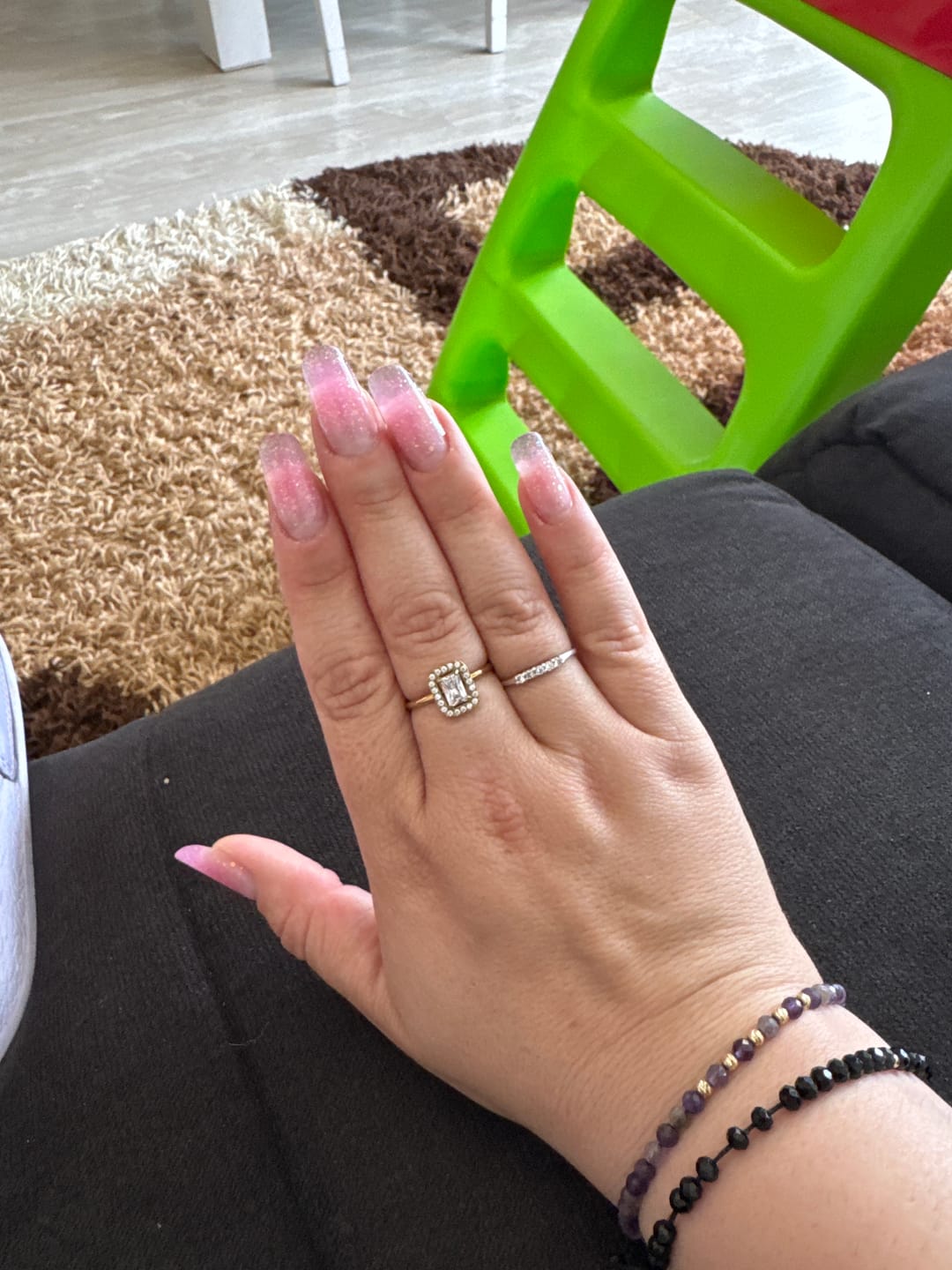 Customer photo review of Inel Elegance - Auriu