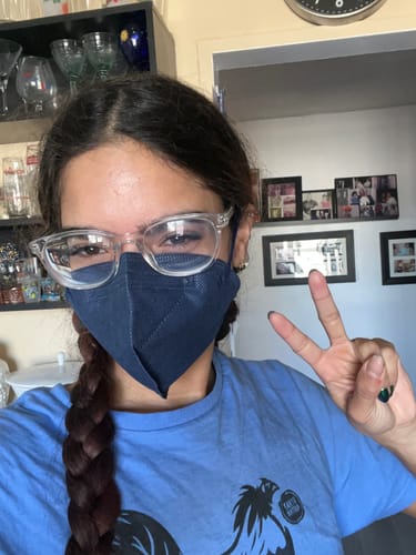 Customer photo review of KN95 Respirator Face Mask: Rich Bundle