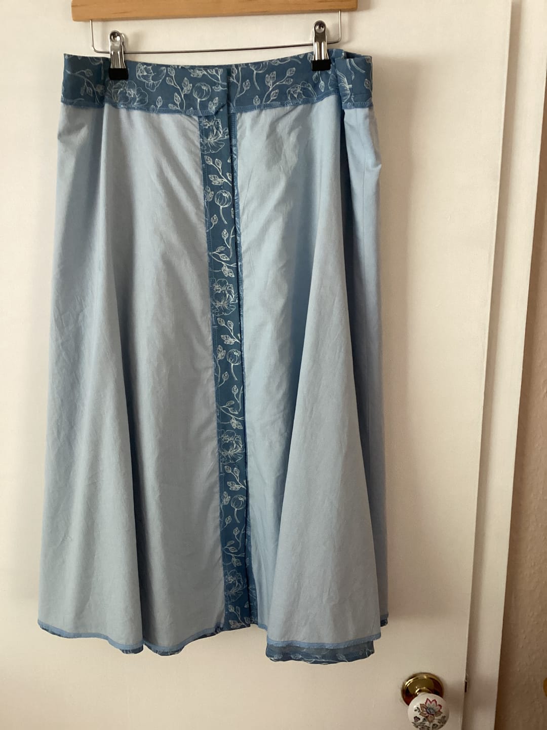 Customer photo review of Plain 100% Cotton Lawn Fabric