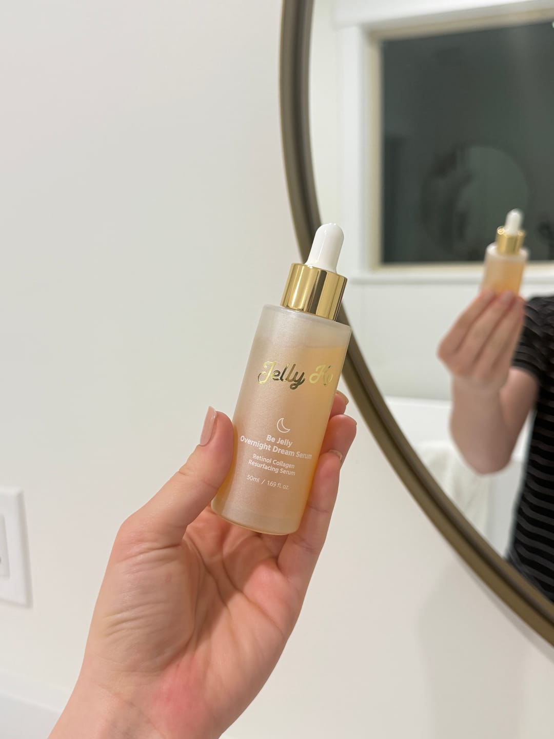 Customer photo review of Jelly Ko Be Jelly Overnight Dream Serum