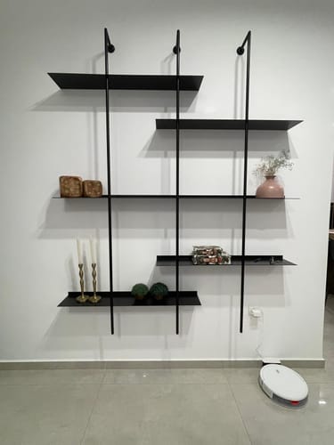 Customer photo review of ספריית מדפים בהזמנה אישית