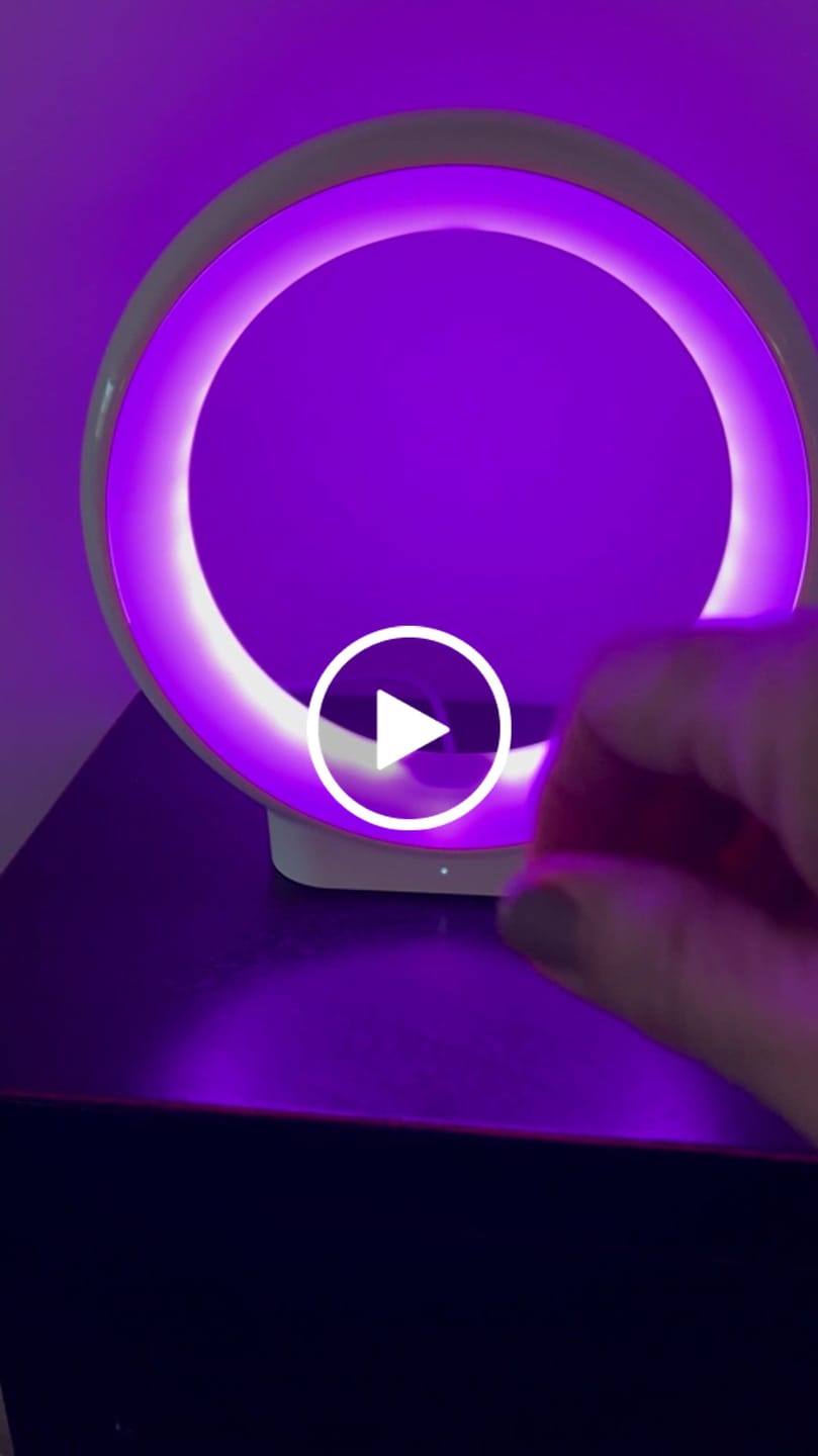 Customer video review of Infinity Lamp