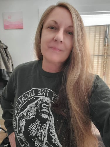 Customer photo review of Respect The Locals Bigfoot Long Sleeve Tee