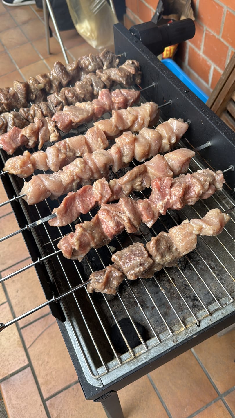 Customer photo review of Schlemmer-Box – Schaschlik von Schwein, Rind & Hähnchen | mySchaschlik