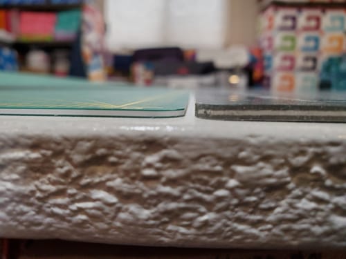 Customer photo review of Dual Sided Cutting Mat, Quilters Select