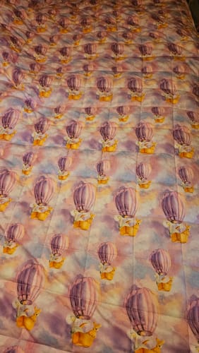 Customer photo review of Sky High Quilt