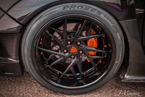Customer photo review of CUSTOM FORGED 2-PIECE DEEP DISH WHEELS: RV-DS74