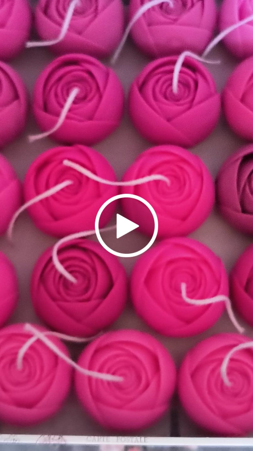 Customer video review of Colorante líquido para velas ROJO TOMATE
