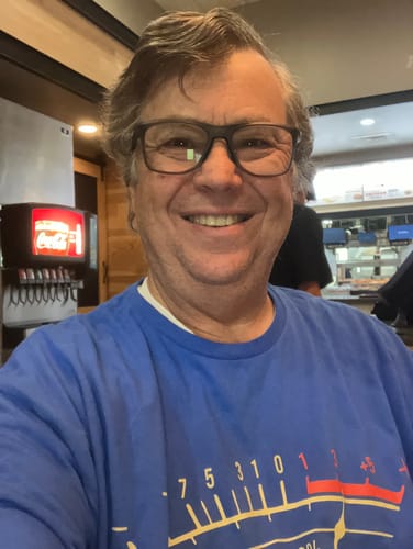 Customer photo review of Vu Meter T-Shirt