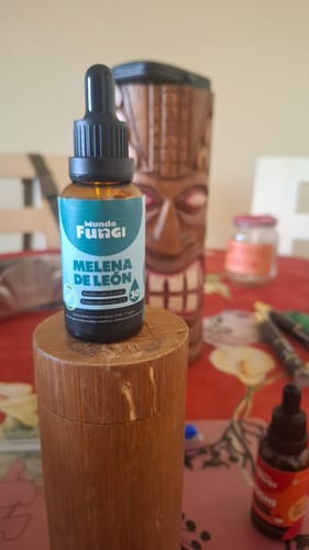 Customer photo review of Melena de León en Gotas - Ultra Concentrado