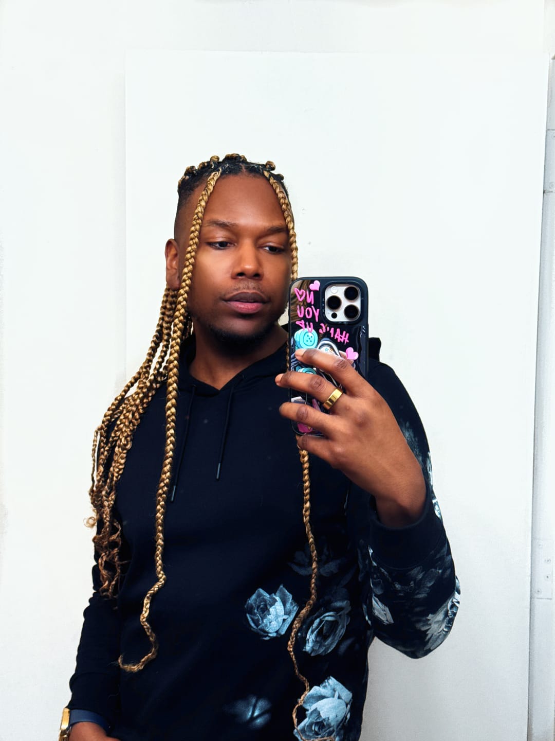 Customer photo review of Outre X-Pression Pre-Stretched - ULTRA BRAID 3X 72"