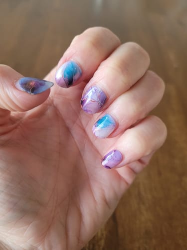 Julia N. review of UV Gel: Pastel Petals image 1 out of 1