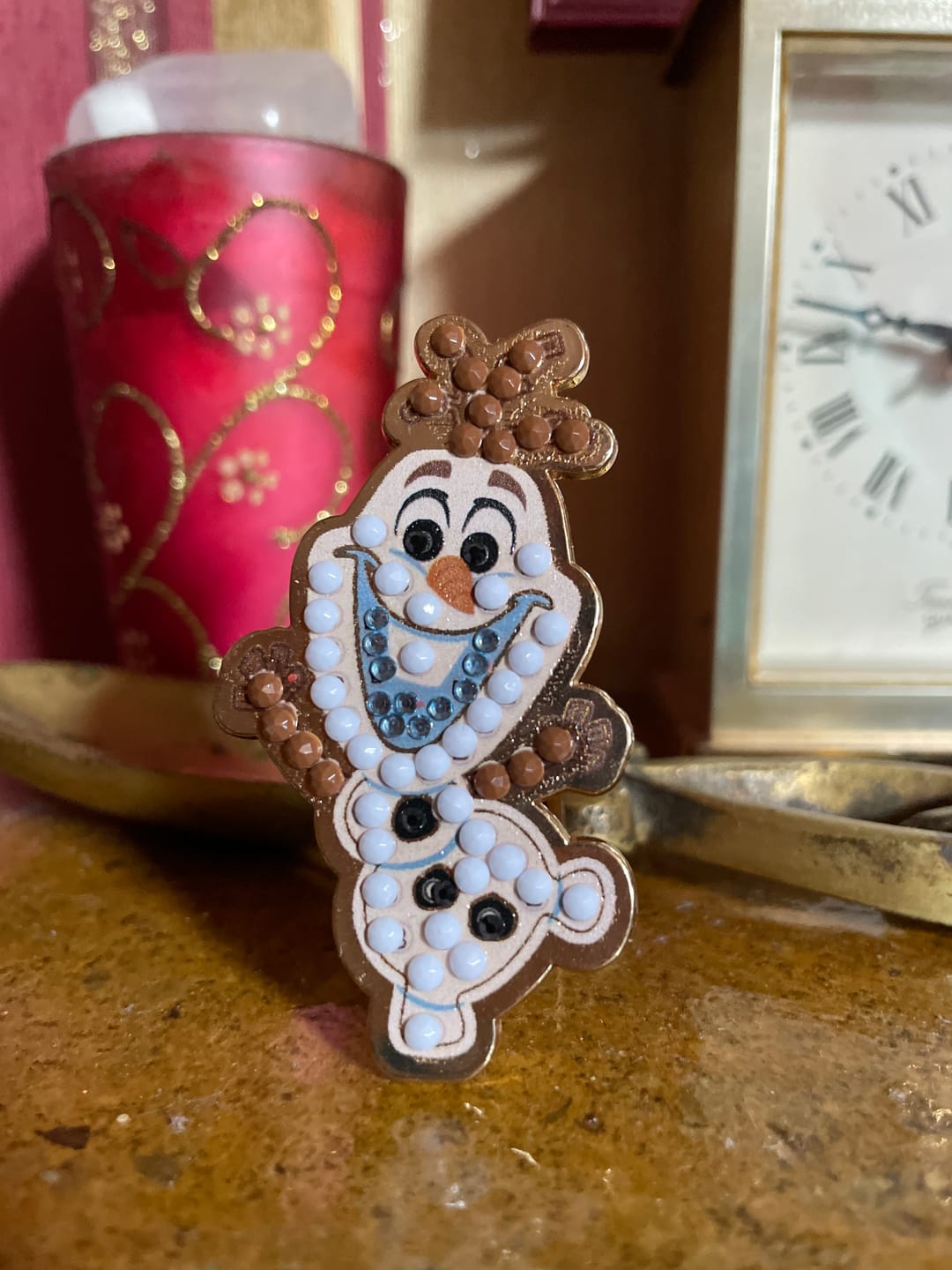 Customer photo review of Disney Crystal Art Pin Badge - Blind Bag