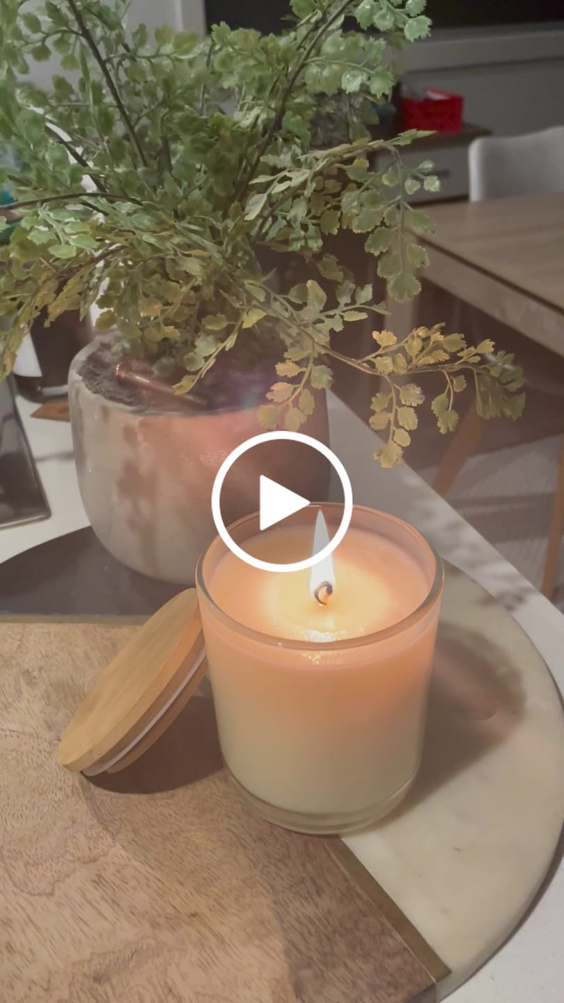 Customer video review of Simply 100% Soy Wax